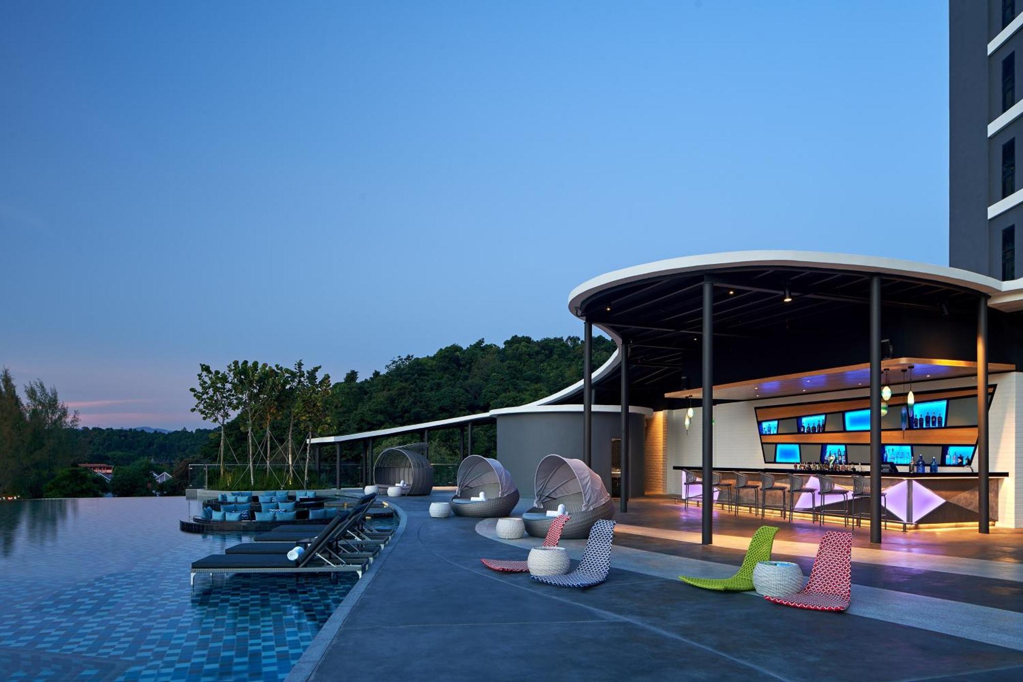 Aloft Langkawi Pantai Tengah Pantai Cenang  Eksteriør bilde